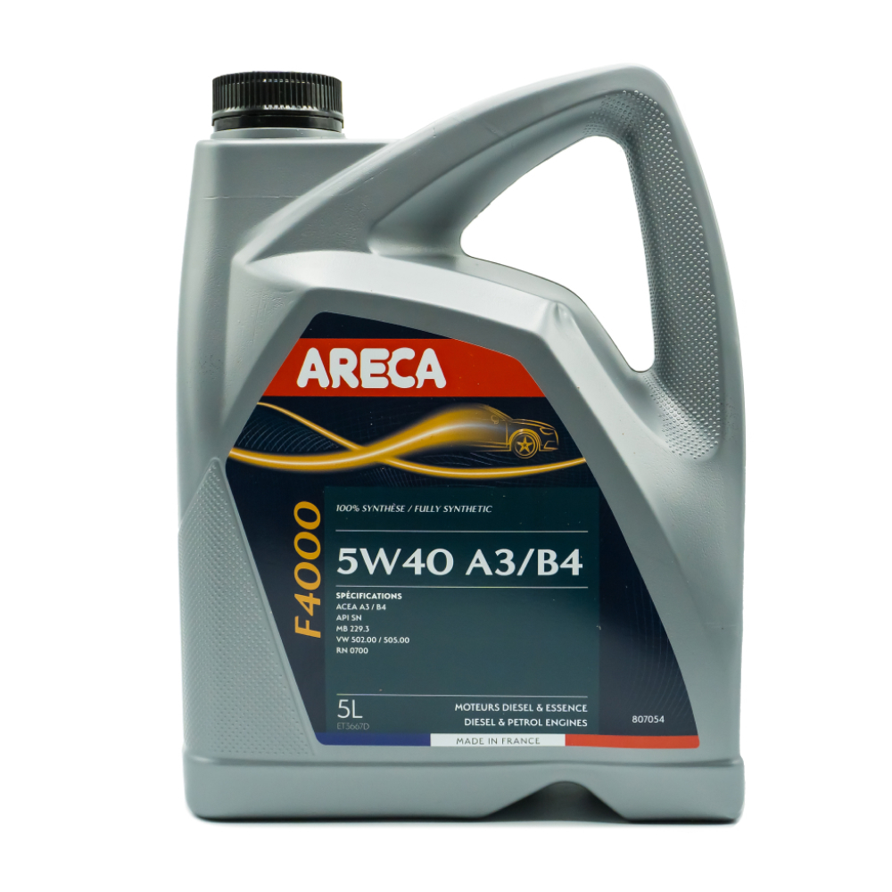 Моторное масло Areca F4000 5W-40 5л