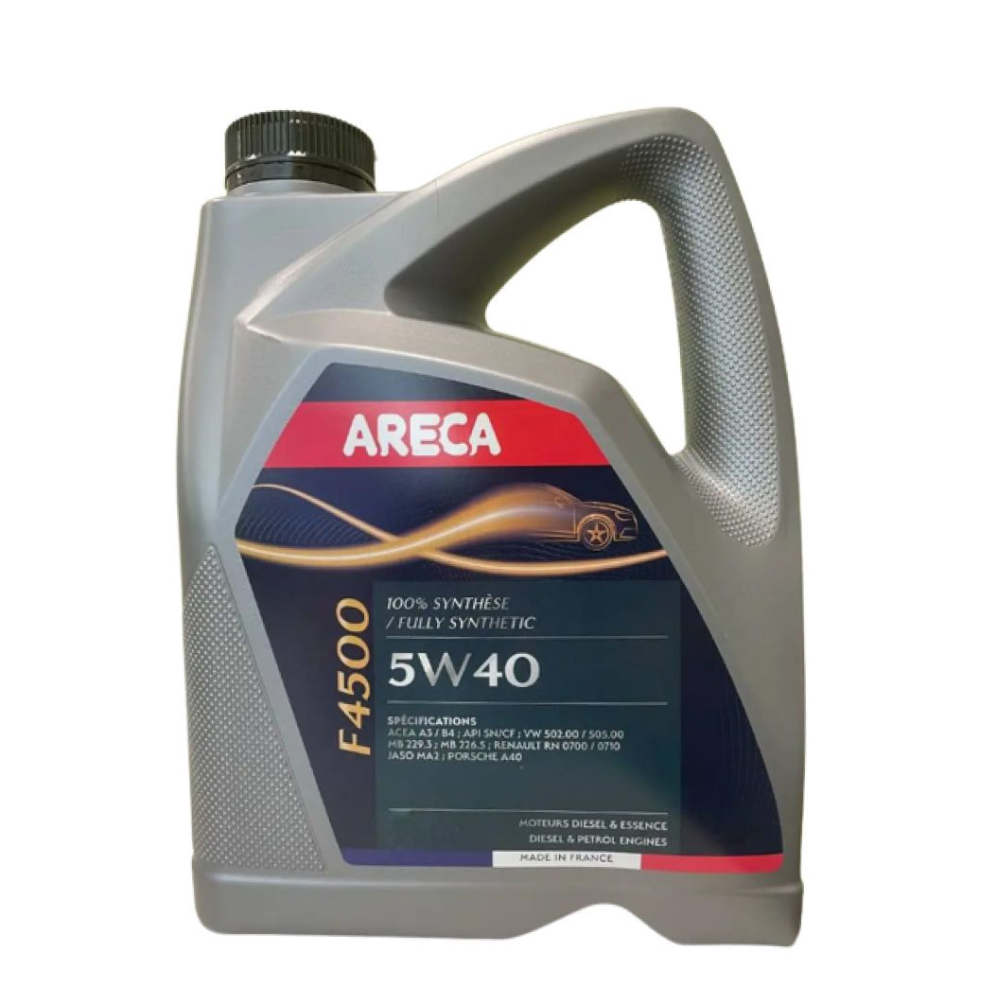 Моторное масло Areca F4500 5W-40 5л