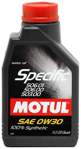 Моторное масло Motul Specific 506 00/506 01 0W-30 1л