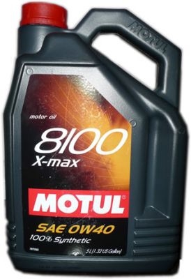 Моторное масло Motul 8100 X-Max 0W-40 4л