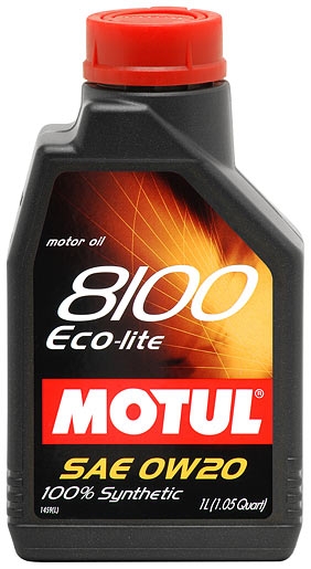 Моторное масло Eco-lite 0W-20 1л