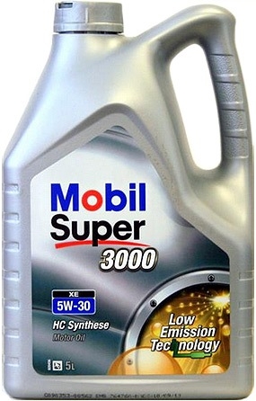 Моторное масло Mobil Super 3000 XE 5W-30 4л