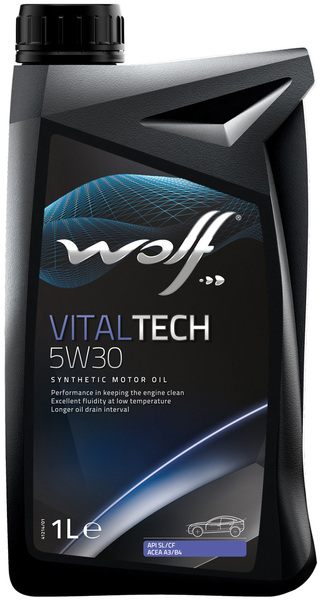 Моторное масло Wolf Vital Tech 5W-30 1л