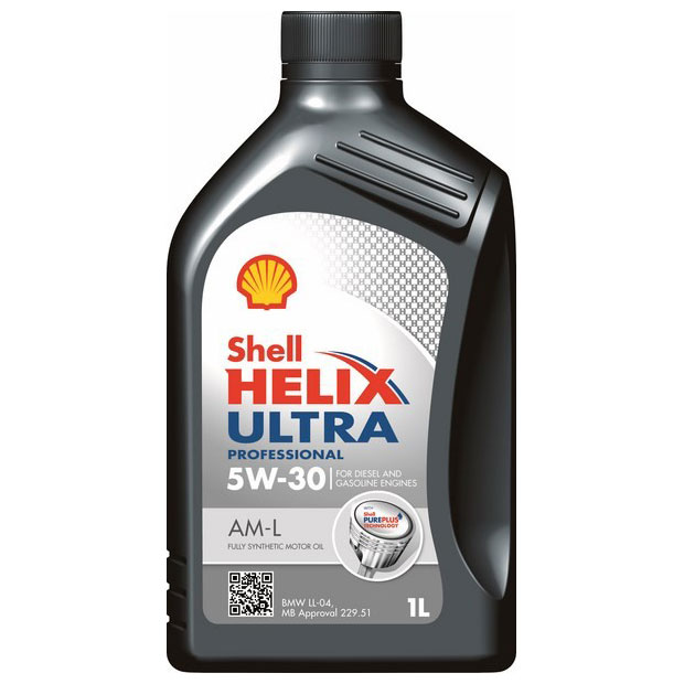 Моторное масло Shell 5W-30 Helix Ultra Professional AM-L 1л