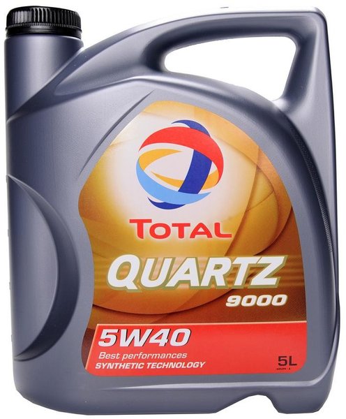 Моторное масло Total Quartz 9000 5W-40 5л (1)
