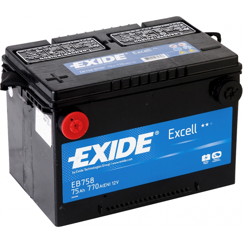 Аккумулятор Exide Excell EB621 (62Ah)