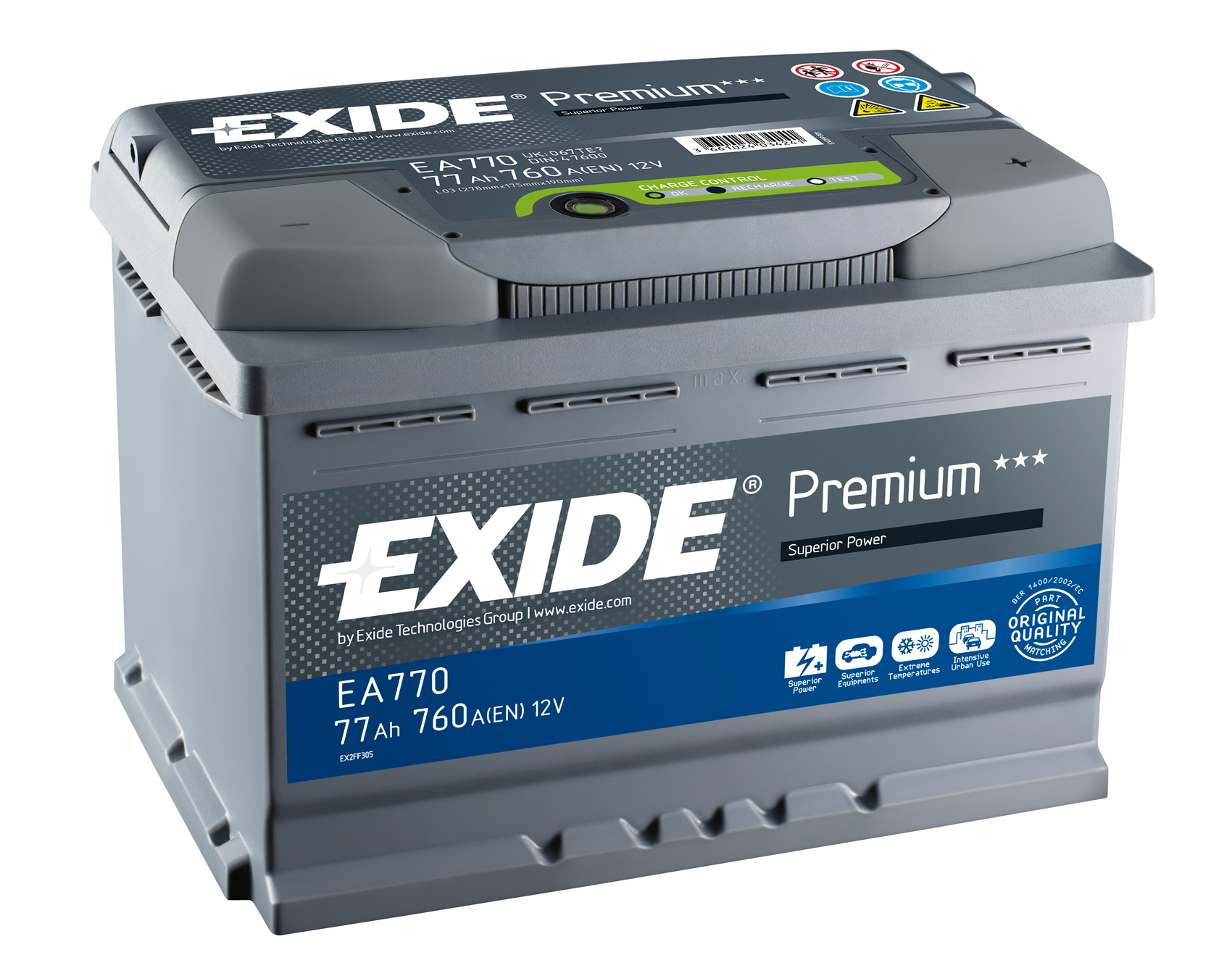 Аккумулятор Exide Premium EA640 (64Ah)