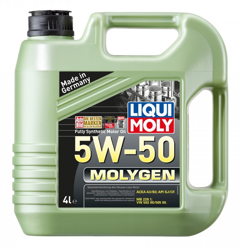 Моторное масло Liqui Moly Molygen 5W-50 4л