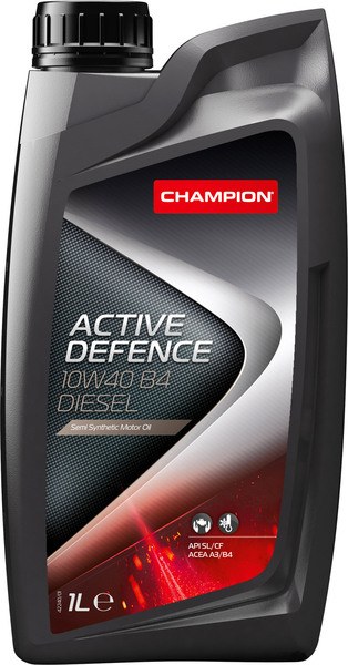Моторное масло Champion Active Defence B4 10W-40 Diesel 1л
