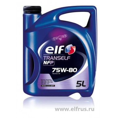 Трансмиссионное масло Elf Tranself NFP 75W-80 5л