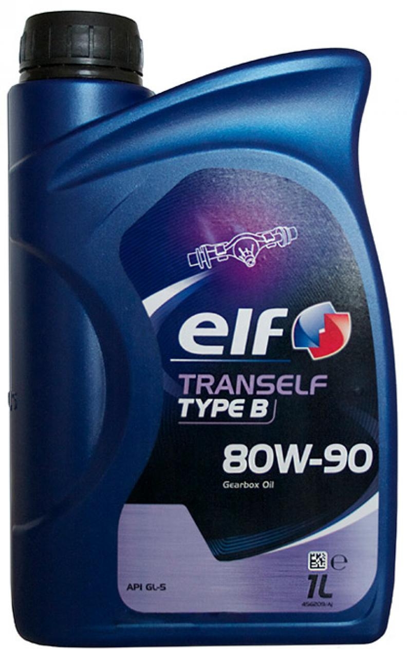 Трансмиссионное масло Elf Tranself Type B 80W-90 1л