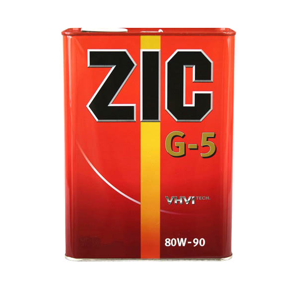 Трансмиссионное масло Zic G-5 80W-90 4л