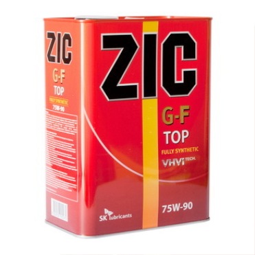 Трансмиссионное масло Zic G-F TOP 75W-90 4л