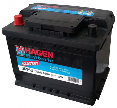 Аккумулятор Hagen 55565 (55Ah)