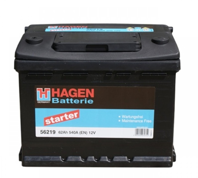 Аккумулятор Hagen 56219 (62Ah)