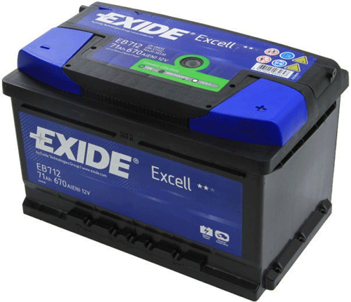 Аккумулятор Exide Excell EB712 (71Ah)