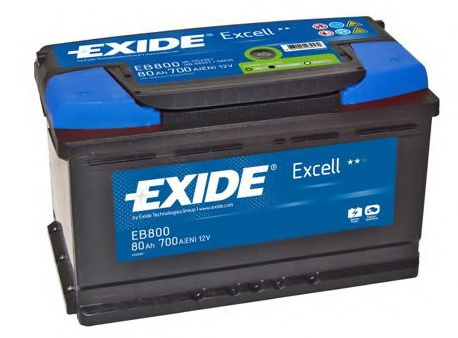 Аккумулятор Exide Excell EB800 (80Ah)