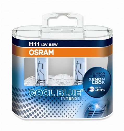 Лампа галогенная Osram H11 Cool Blue Intense 2шт (64211CBI)