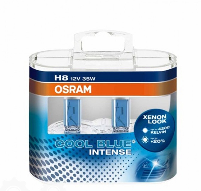 Лампа галогенная Osram H8 Cool Blue Intense 2шт