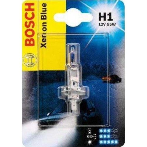 Лампа галогенная Bosch H1 Xenon Blue Blister 1шт