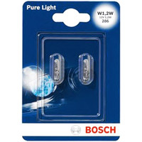 Лампа галогенная Bosch W1.2W Pure Light 2 шт