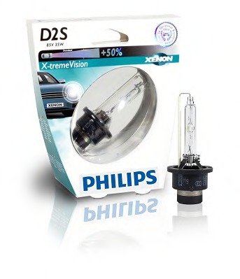 Лампа ксеноновая Philips D2S X-treme Vision +50% 1 шт