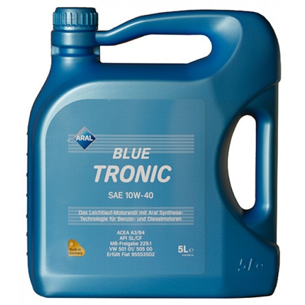 Моторное масло Aral Blue Tronic SAE 10W-40 5л
