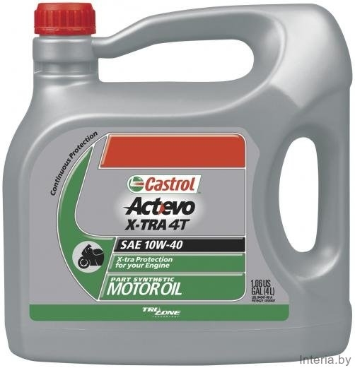 Моторное масло Castrol Act>Evo 4T 10W-40 4 л