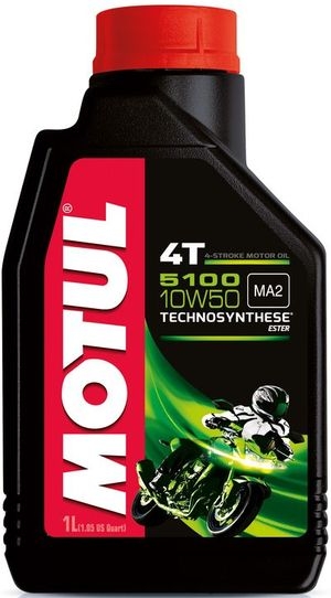 Моторное масло Motul 5100 4T 10W-50 1л