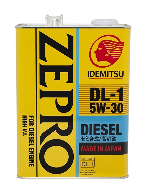 Моторное масло Idemitsu Zepro Diesel DL 5W-30 4л купить в Минске | Dviglo.by