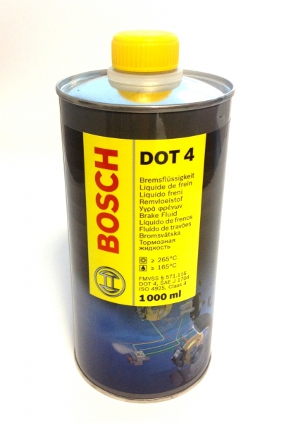 Жидкость тормозная Bosch DOT 4 1л