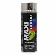 Краска Maxi Color аэрозоль хром-эффект 400 мл (RAL 0010)