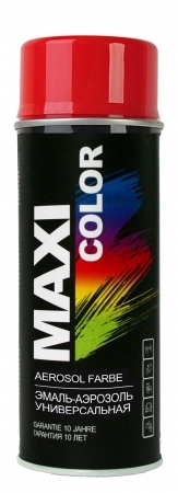 Краска Maxi Color аэрозоль красная кармен 400 мл (RAL 3002)