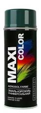 Maxi Color Эмаль-аэрозоль RAL6005 темно-зеленая 400 мл
