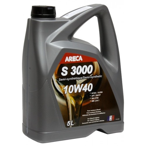 Моторное масло Areca S3000 10W-40 4л