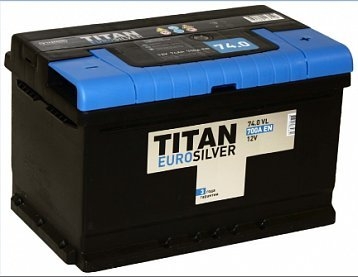 Аккумулятор Titan EuroSilver 65 R (65 А/ч)