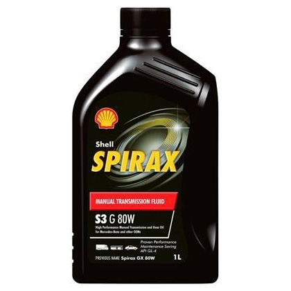 Трансмиссионное масло Shell Spirax S3 G 80W 1л