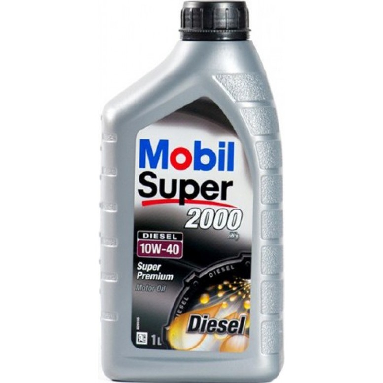 Моторное масло Mobil 10W-40 Super 2000 Diesel 1л