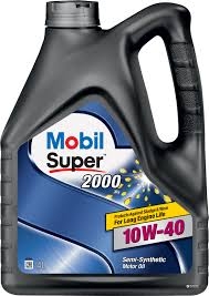 Моторное масло Mobil 10W-40 Super 2000 4л (1)