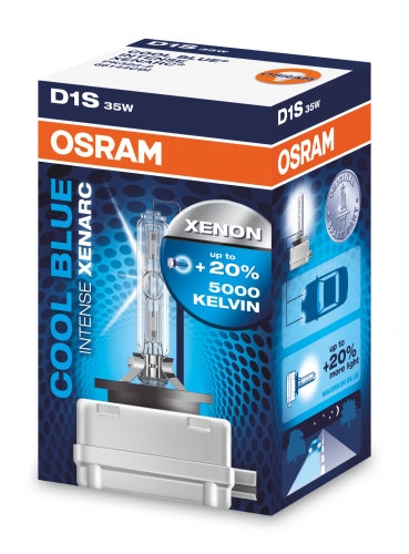 Лампа ксеноновая Osram Xenarc Cool Blue Intense D1S 1шт (66144CBI)