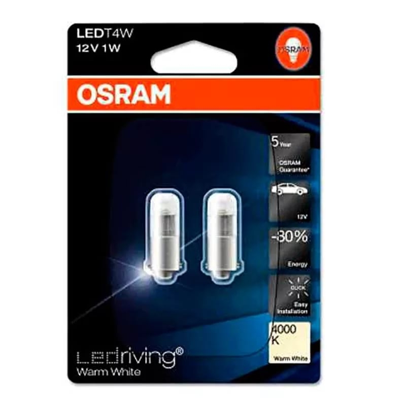 Лампа светодиодная Osram W5W LEDriving Warm White 2 шт [2850WW-02B]