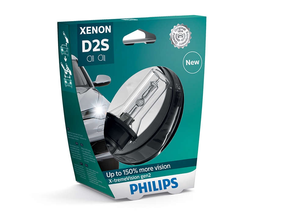 Лампа ксеноновая Philips D2S X-treme Vision gen2 1 шт