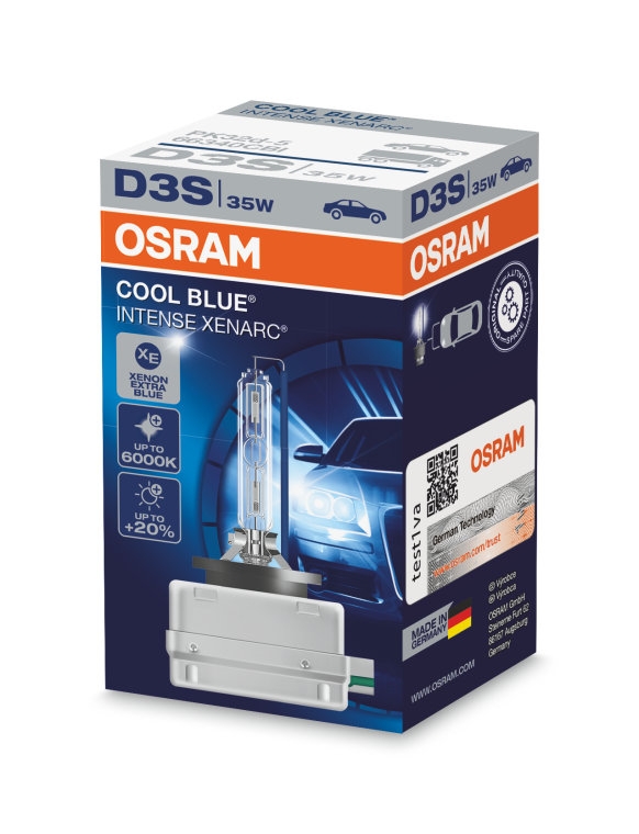 Лампа ксеноновая Osram Xenarc Cool Blue Intense D3S 1шт (66340CBI)