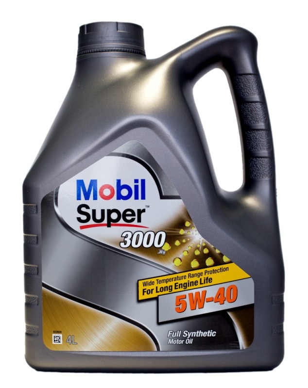 Моторное масло Mobil Super 3000 X1 5W-40 4л (EU)