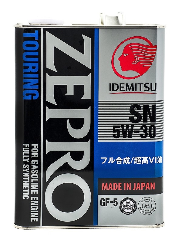 Акционный комплект Idemitsu Zepro Touring 5W-30 4л+4л