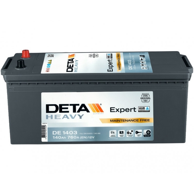 Аккумулятор Deta Expert HVR DE1403 (140Ah)