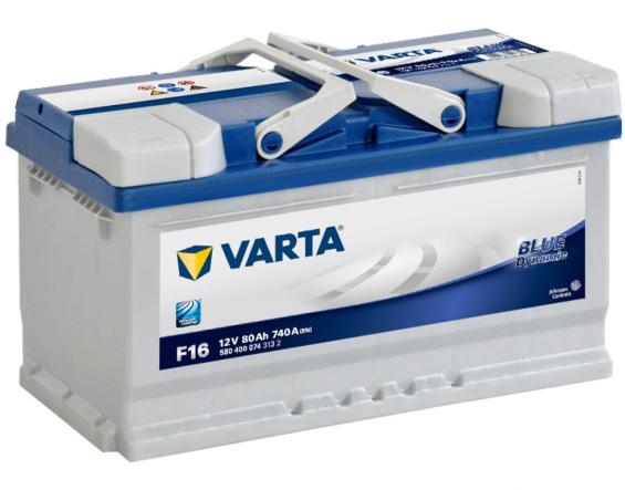 Аккумулятор VARTA Blue Dynamic F16 (80 А/h)