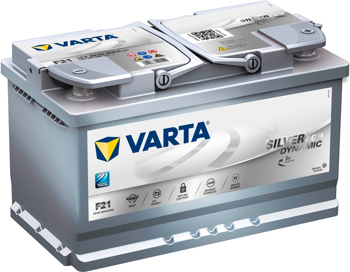Аккумулятор Varta Silver Dynamic AGM F21 (80 А·ч)