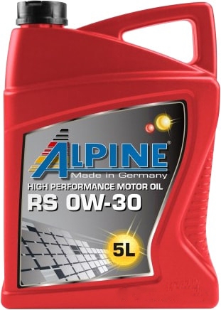 Моторное масло Alpine RS 0W-30 5л