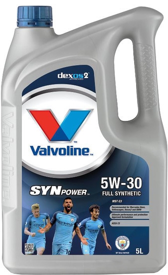 Моторное масло Valvoline SynPower MST C3 5W-30 5л
